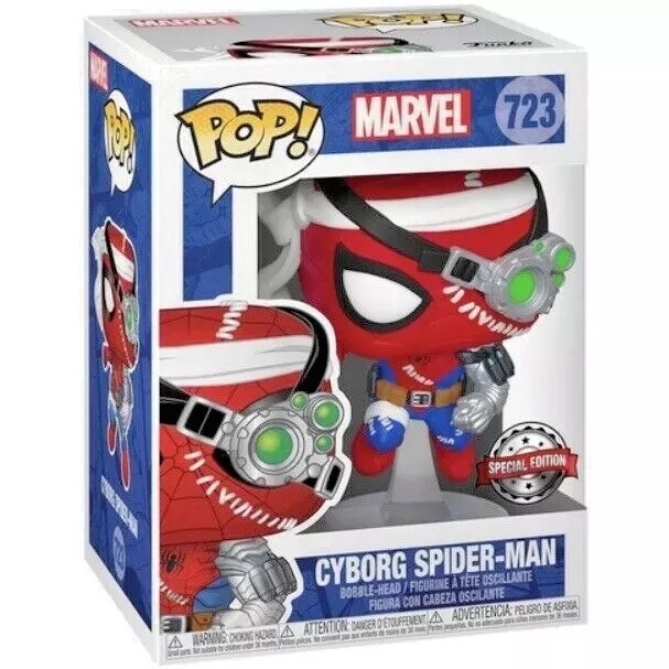 Cyborg Spider-Man Box