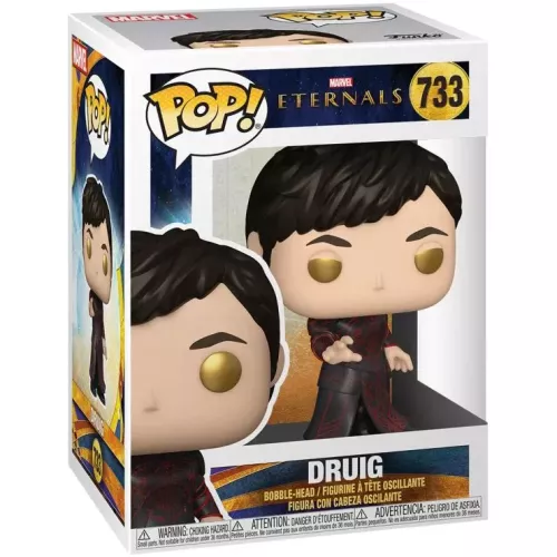 Funko Pop! Druig #733 Marvel Eternals Vinyl Figure Box