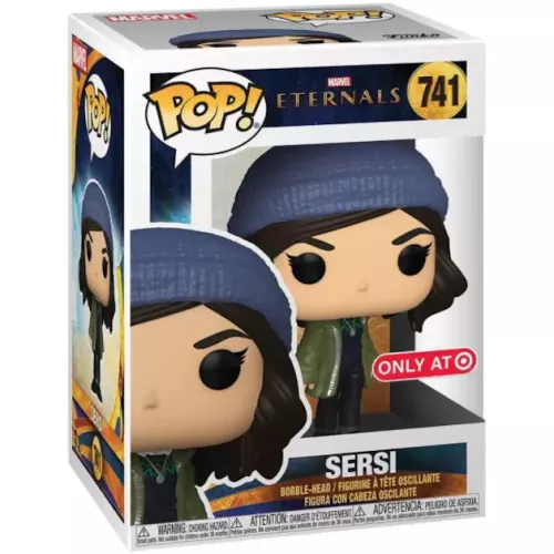 Funko Pop! Sersi #741 London Outfit Marvel Eternals Box