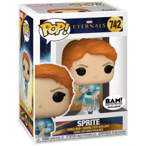 Funko Pop! Sprite #742 Transforming Marvel Eternals Box