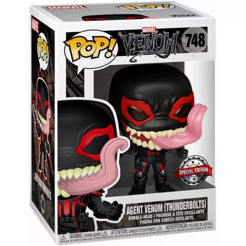 Funko Pop! Agent Venom (Thunderbolts) #748 Marvel Venom Box