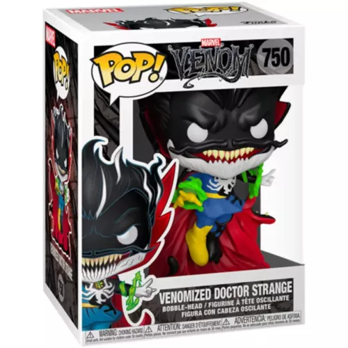 Funko Pop! Venomized Doctor Strange #750 Glows in the Dark Box