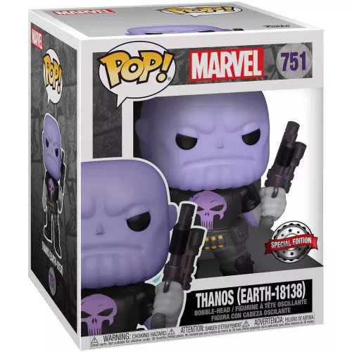 Funko Pop! Thanos (Earth-18138) #751 6 Inch Marvel Box