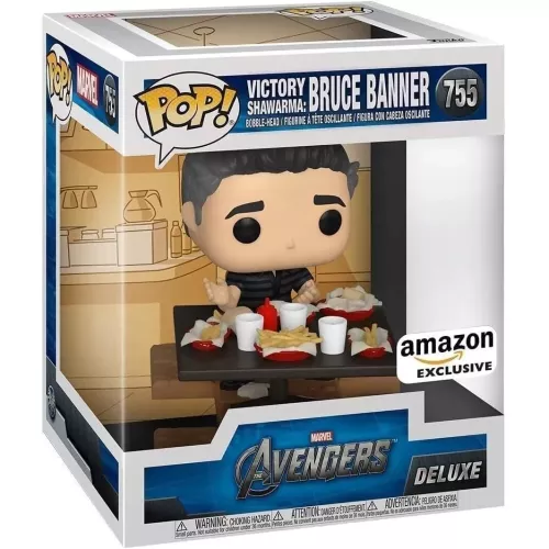 Funko Pop! Victory Shawarma: Bruce Banner #755 Build-A-Scene Box