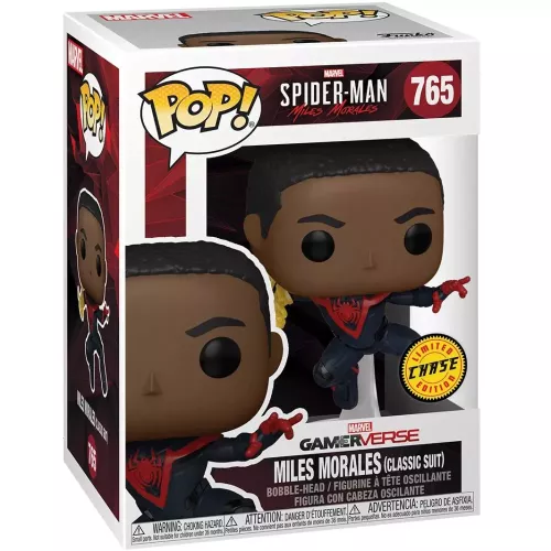 Funko Pop! Miles Morales (Classic Suit) #765 Maskless Box