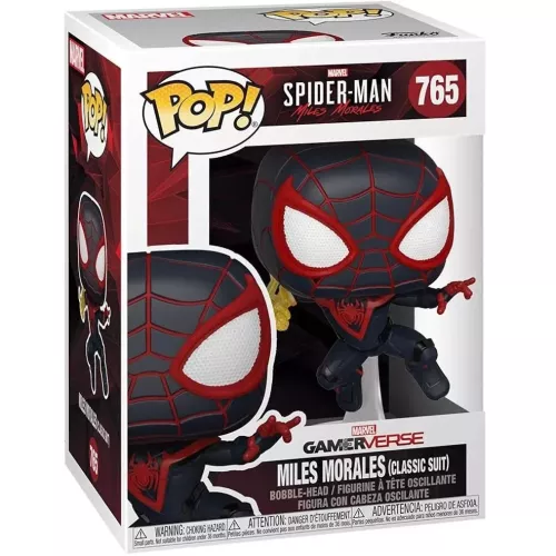 Funko Pop! Miles Morales (Classic Suit) #765 Marvel Spider-Man Miles Morales Box