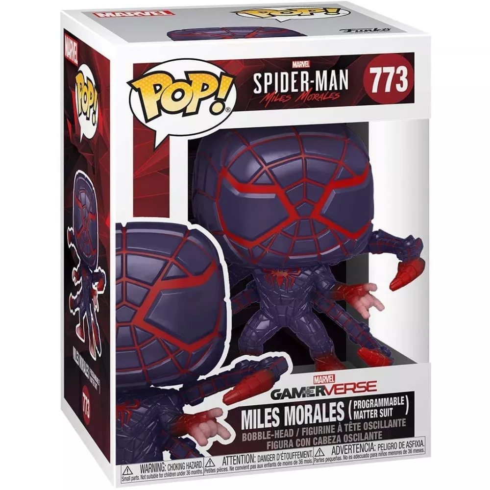 Miles Morales (Programmable Matter Suit) Box