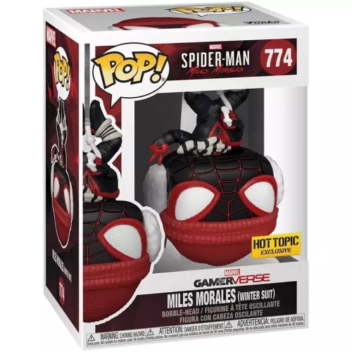 Funko Pop! Miles Morales (Winter Suit) #774 Upside Down Box