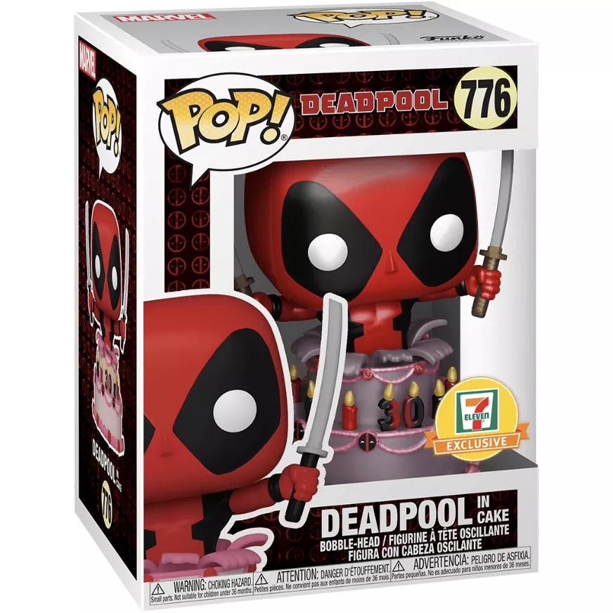 Deadpool in Cake Box