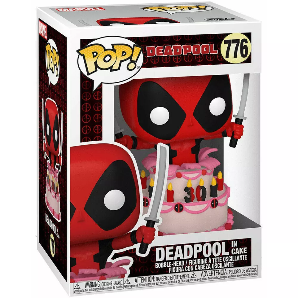 Deadpool in Cake Box