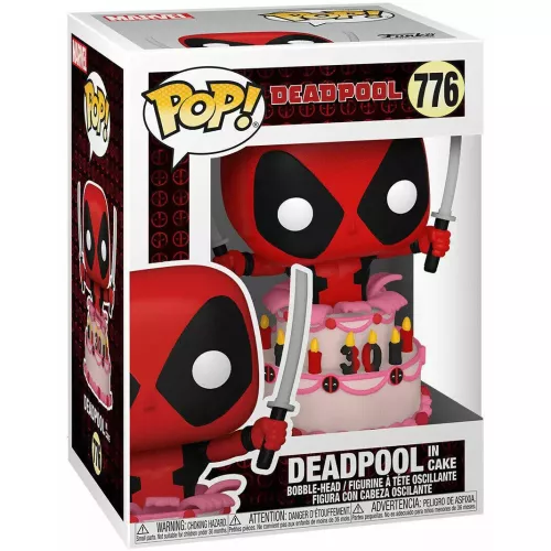 Funko Pop! Deadpool in Cake #776 Marvel Vinyl Figure Box