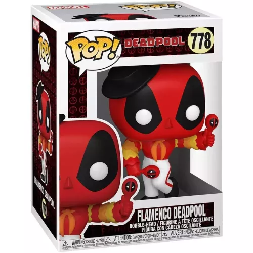 Funko Pop! Flamenco Deadpool #778 Marvel Vinyl Figure Box