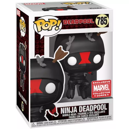 Funko Pop! Ninja Deadpool #785 Marvel Vinyl Figure Box