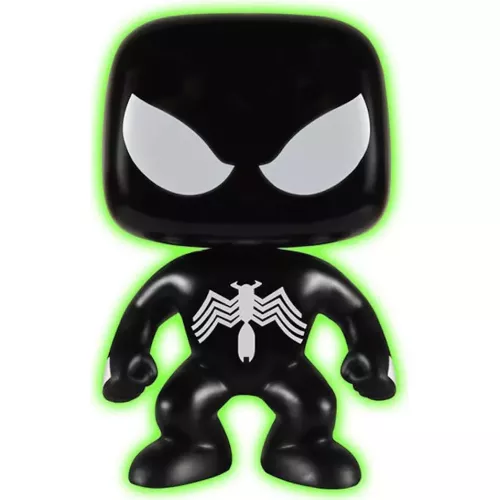 Funko Pop! Black Suit Spider-Man #79 Glows in the Dark