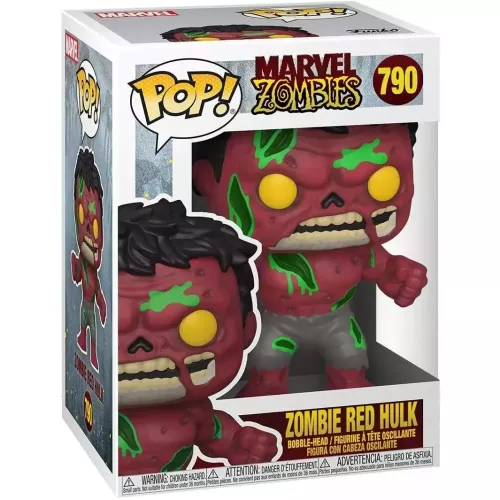 Funko Pop! Zombie Red Hulk #790 Marvel Zombies Vinyl Figure Box