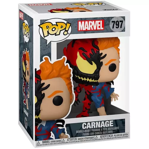 Funko Pop! Carnage #797 Marvel Vinyl Figure Box