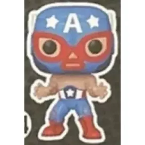 Funko Pop! El Leyenda Americana #804 Unreleased Marvel Lucha Libre Edition Box