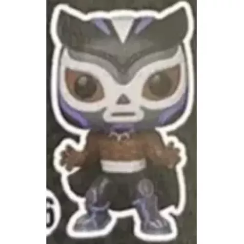 Funko Pop! El Garras de Vibranium #806 Unreleased Marvel Lucha Libre Edition Box