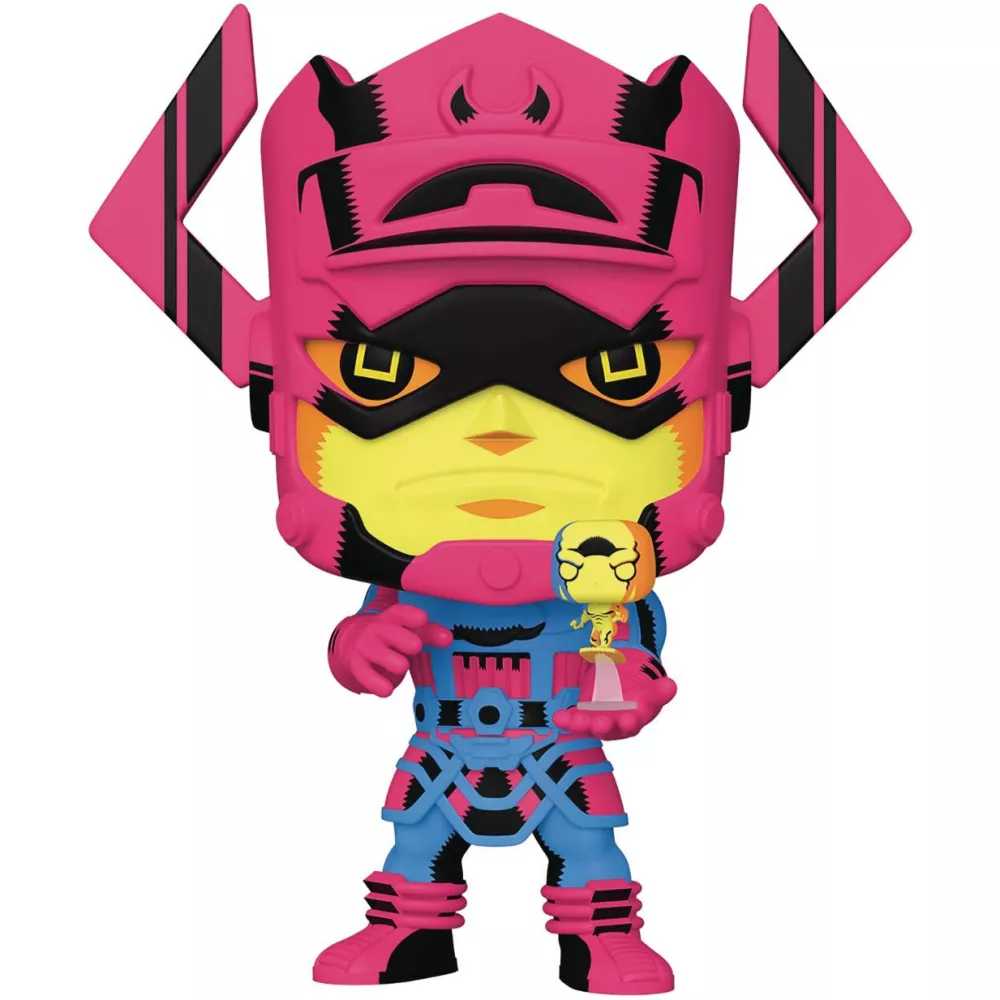 Galactus with Silver Surfer