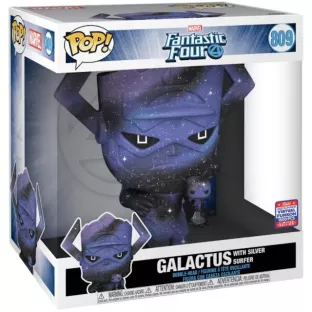 Galactus with Silver Surfer