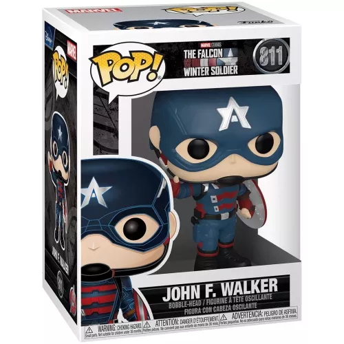 Funko Pop! John F. Walker #811 Marvel Studios The Falcon and the Winter Soldier Box