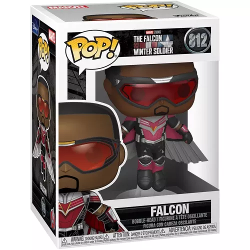 Funko Pop! Falcon #812 Marvel Studios The Falcon and the Winter Soldier Box