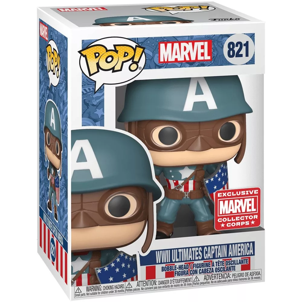 WWII Ultimates Captain America Box