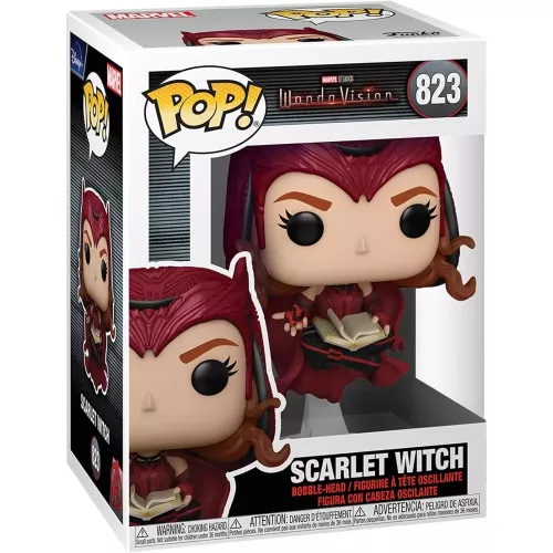 Funko Pop! Scarlet Witch #823 Marvel Studios WandaVision Box