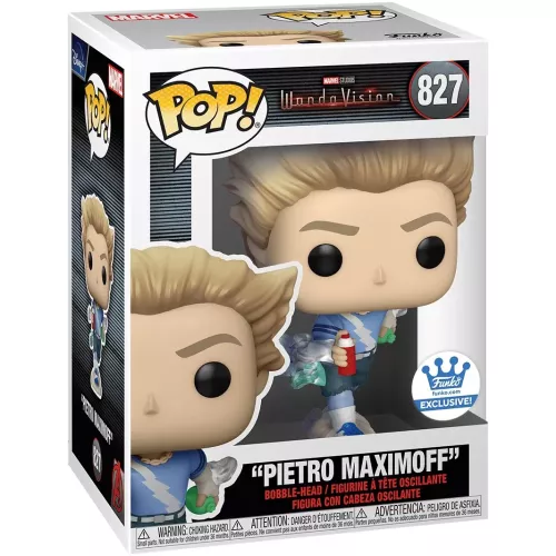 Funko Pop! "Pietro Maximoff" #827 Marvel Studios WandaVision Box