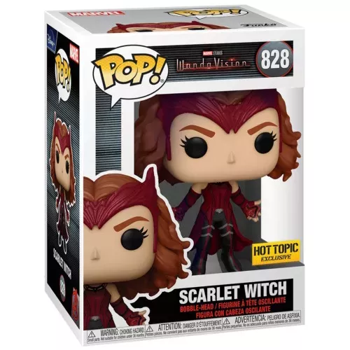 Funko Pop! Scarlet Witch #828 Marvel Studios WandaVision Box