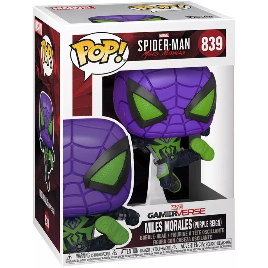 Miles Morales (Purple Reign) Box