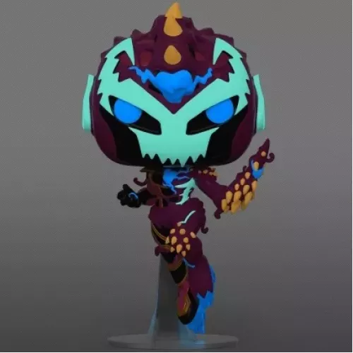 Funko Pop! Venomized Ironheart #842 Chase Glows in the Dark