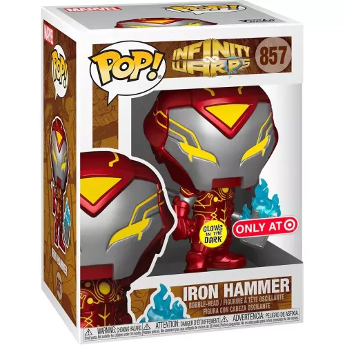 Funko Pop! Iron Hammer #857 Glows in the Dark Infinity Warps Box