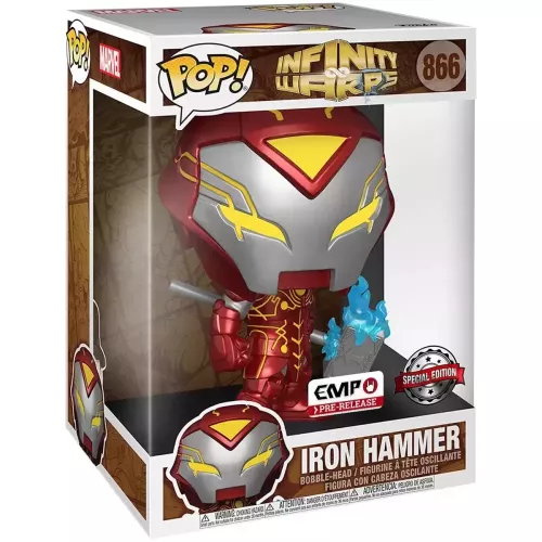 Funko Pop! Iron Hammer #866 10 Inch Infinity Warps Box