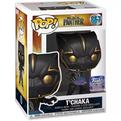 Funko Pop! T'Chaka #867 Marvel Black Panther Vinyl Figure Box