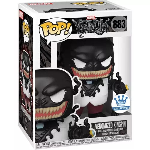 Funko Pop! Venomized Kingpin #883 Marvel Venom Vinyl Figure Box
