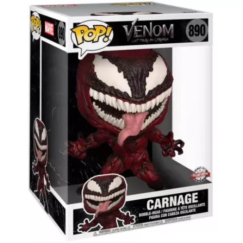 Funko Pop! Carnage #890 10 Inch Venom Let There Be Carnage Box