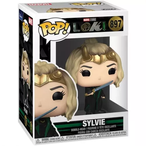 Funko Pop! Sylvie #897 Marvel Studios Loki Vinyl Figure Box