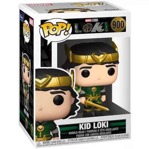 Funko Pop! Kid Loki #900 Marvel Studios Loki Vinyl Figure Box
