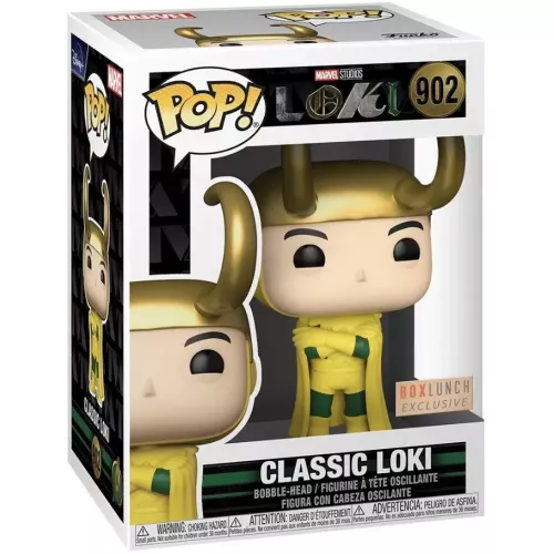 Funko Pop! Classic Loki #902 Marvel Studios Loki Vinyl Figure Box