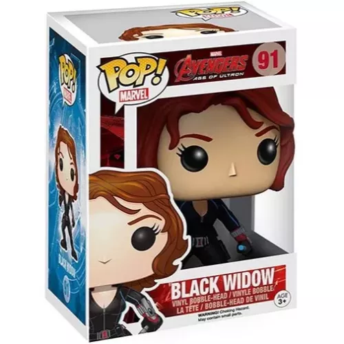 Funko Pop! Black Widow #91 Marvel Avengers Age of Ultron Box