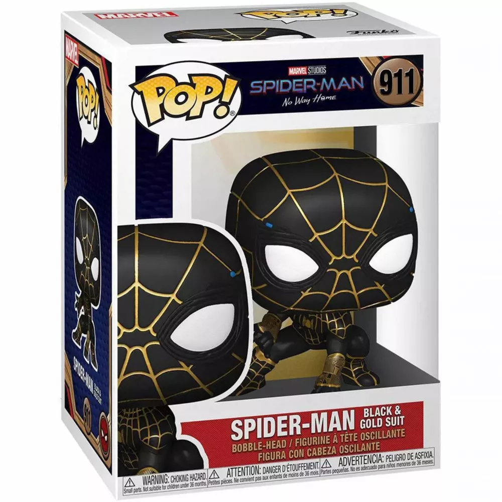 Spider-Man Black & Gold Suit Box