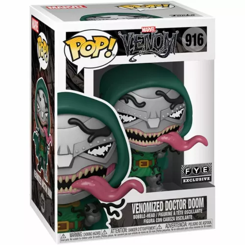 Funko Pop! Venomized Doctor Doom #916 Marvel Venom Box