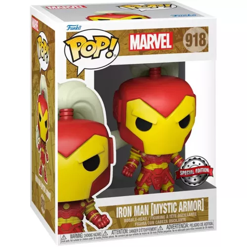 Funko Pop! Iron Man [Mystic Armor] #918 Marvel Vinyl Figure Box