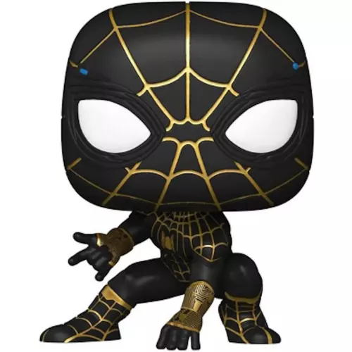 Funko Pop! Spider-Man Black & Gold Suit #921 10 Inch