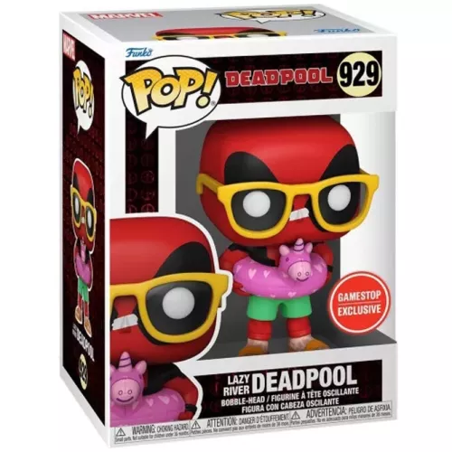 Funko Pop! Lazy River Deadpool #929 Marvel Vinyl Figure Box