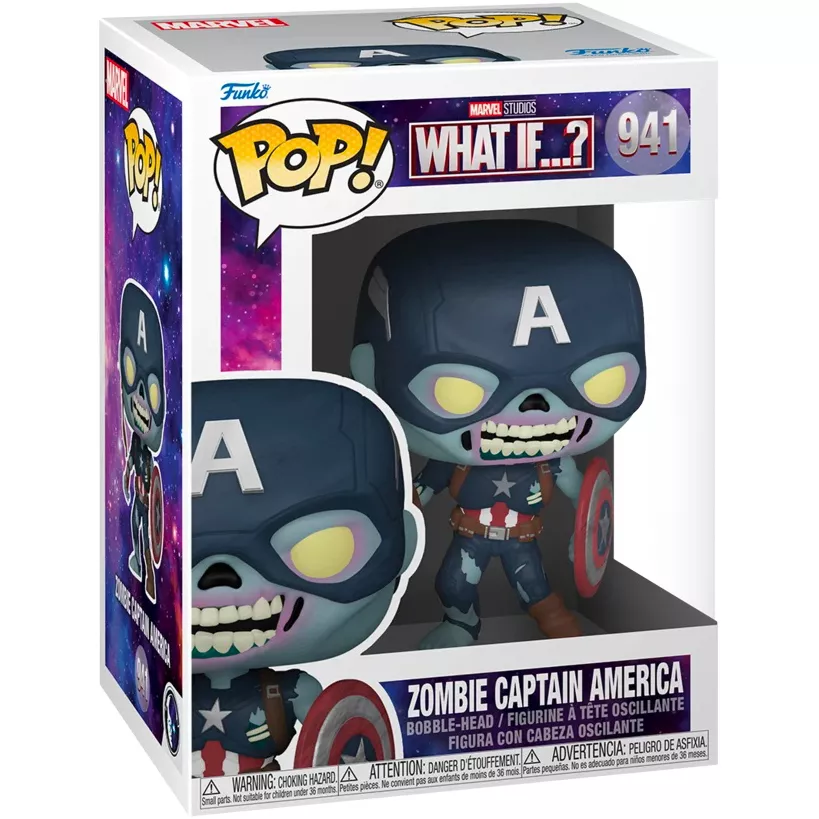 Zombie Captain America Box