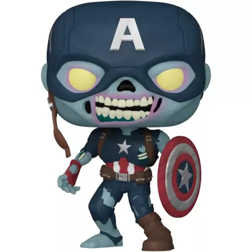Funko Pop! Zombie Captain America #941 Marvel Studios What If...?