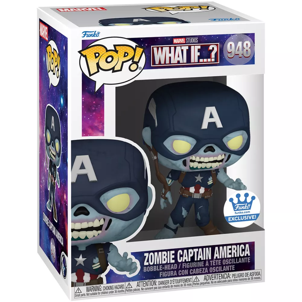 Zombie Captain America Box