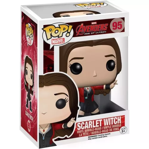Funko Pop! Scarlet Witch #95 Marvel Avengers Age of Ultron Box